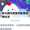 幼儿园大班室内体育游戏玩法攻略，寓教于乐，健康成长