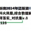 新澳2024年正版资料火凤凰,综合数据解释落实_对抗集v.8.128