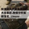 新澳天天开奖免费资料大全最新,精细分析解释落实_Linuxv.8.312