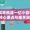 深入解析挑战一亿小目标2攻略：核心要点与难关突破口，帮助玩家实现百万财富积累梦想