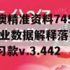 新澳精准资料7456,专业数据解释落实_学习款v.3.442