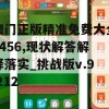 澳门正版精准免费大全7456,现状解答解释落实_挑战版v.9.212