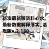 新澳最新版资料心水,最新数据解释落实_活现版v.2.180