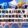 澳门一码一肖100准今期指点198期,专业分析解释落实_专用款v.6.474