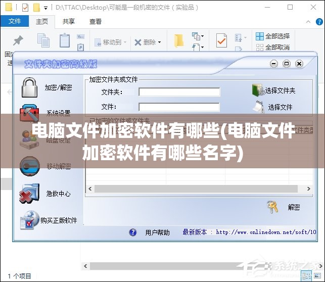 电脑文件加密软件有哪些(电脑文件加密软件有哪些名字)