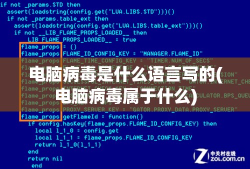 电脑病毒是什么语言写的(电脑病毒属于什么)