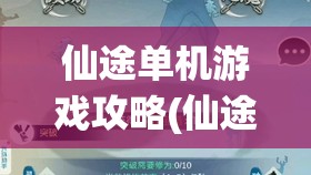 仙途单机游戏攻略(仙途单机版)