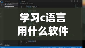 学习c语言用什么软件(c语言入门自学软件)