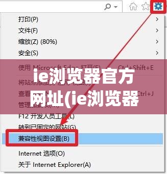 ie浏览器官方网址(ie浏览器官方网址入口)