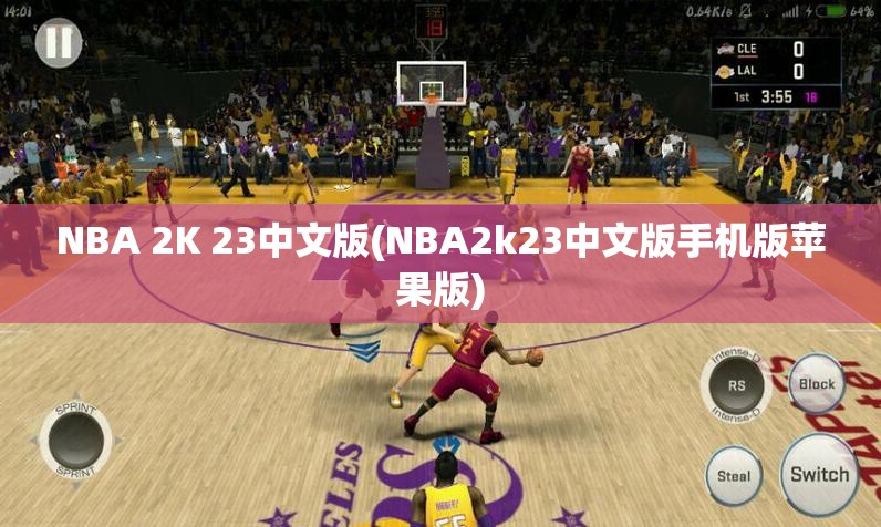 NBA 2K 23中文版(NBA2k23中文版手机版苹果版)