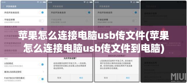 苹果怎么连接电脑usb传文件(苹果怎么连接电脑usb传文件到电脑)