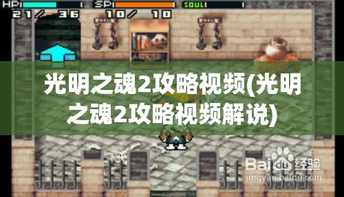 光明之魂2攻略视频(光明之魂2攻略视频解说)