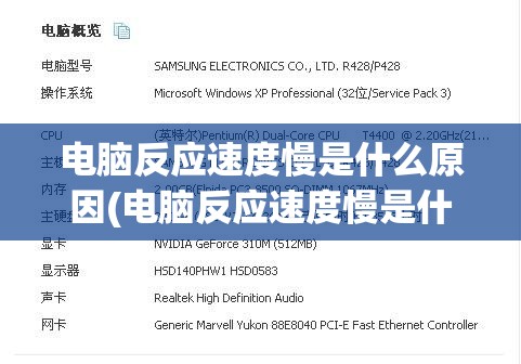 电脑反应速度慢是什么原因(电脑反应速度慢是什么原因导致的)