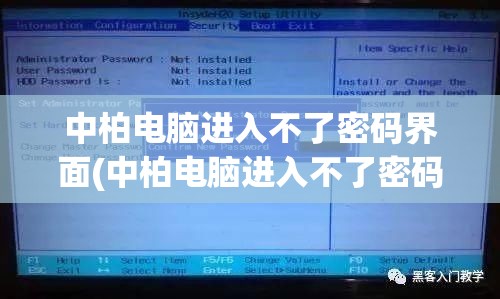 中柏电脑进入不了密码界面(中柏电脑进入不了密码界面)