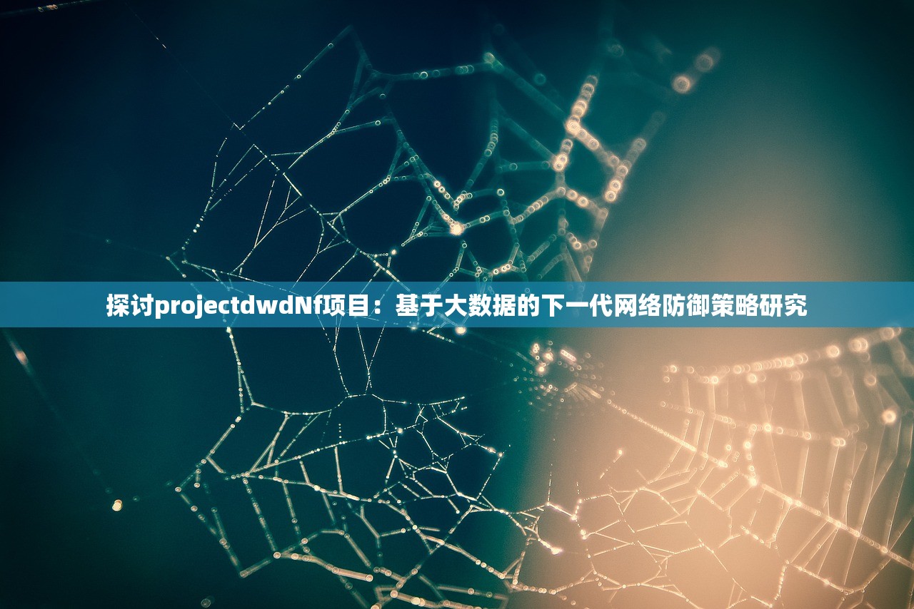 探讨projectdwdNf项目：基于大数据的下一代网络防御策略研究