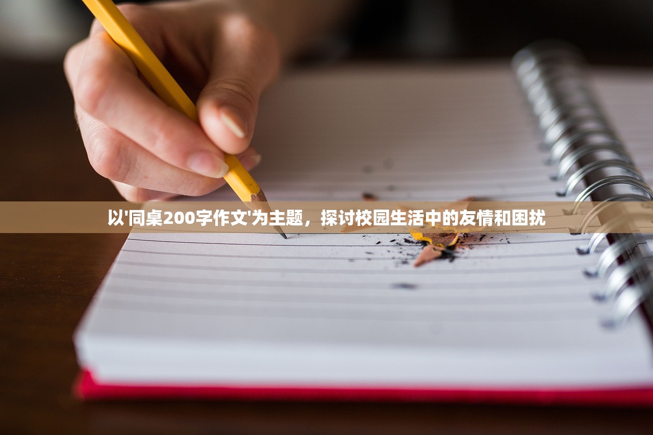 以'同桌200字作文'为主题，探讨校园生活中的友情和困扰